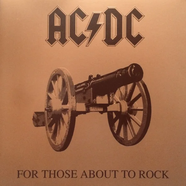 Cover of For Those About To Rock We Salute You