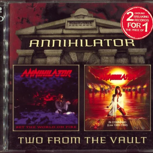 Cover of Set The World On Fire / In Command (Live 1989-1990)