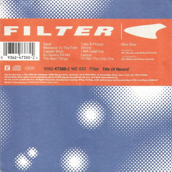 Cover of Title Of Record