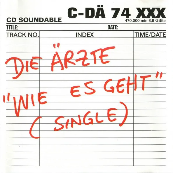 Cover of Wie Es Geht