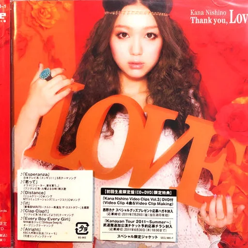 Cover of Thank You, Love
