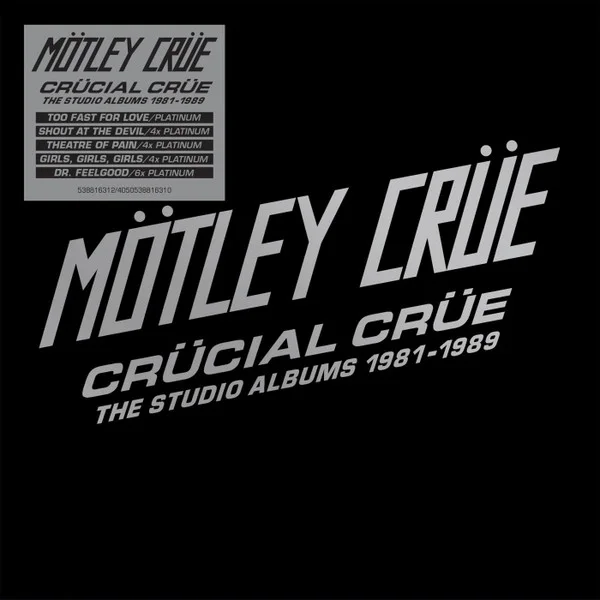 Cover of Crücial Crüe (The Studio Albums 1981-1989)